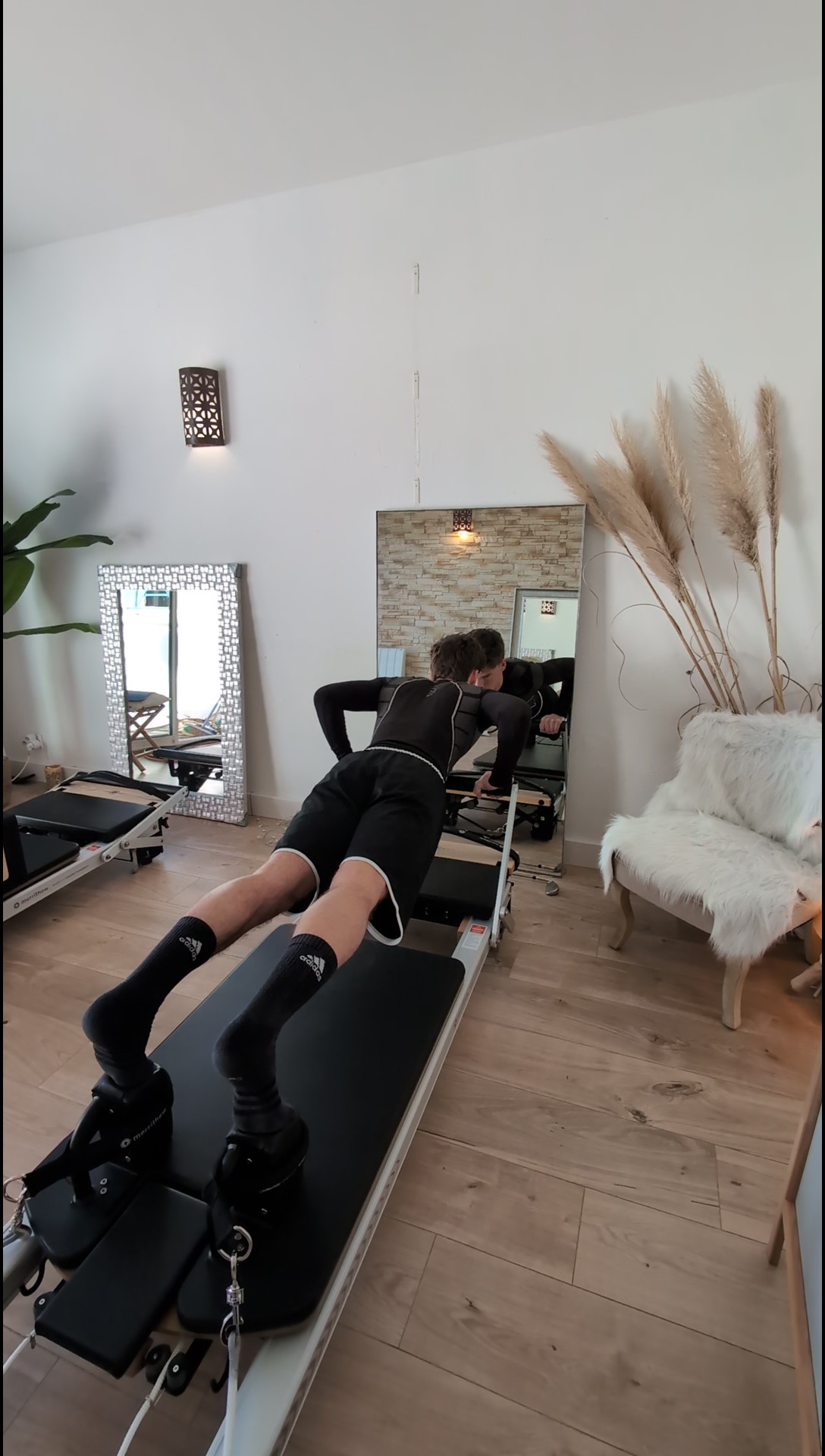 pilates reformer travail de la force
